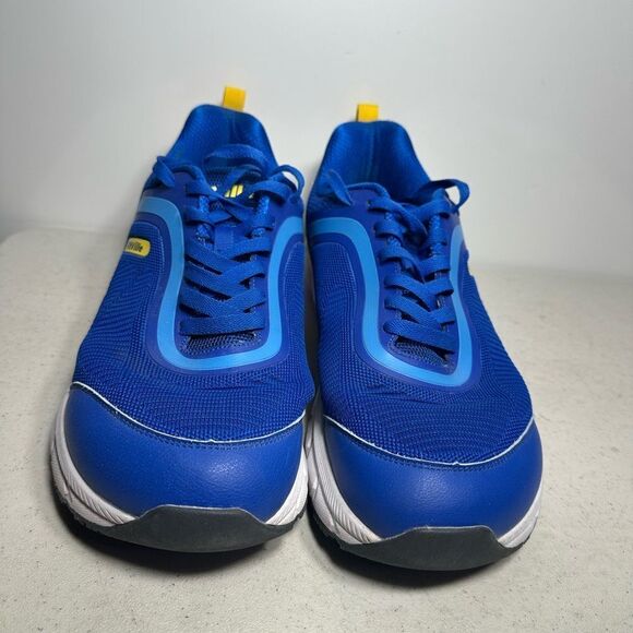 Fitville Sneakers Arch Fit Comfort Men 13Wide Marca Azure Blue - Picture 3 of 8